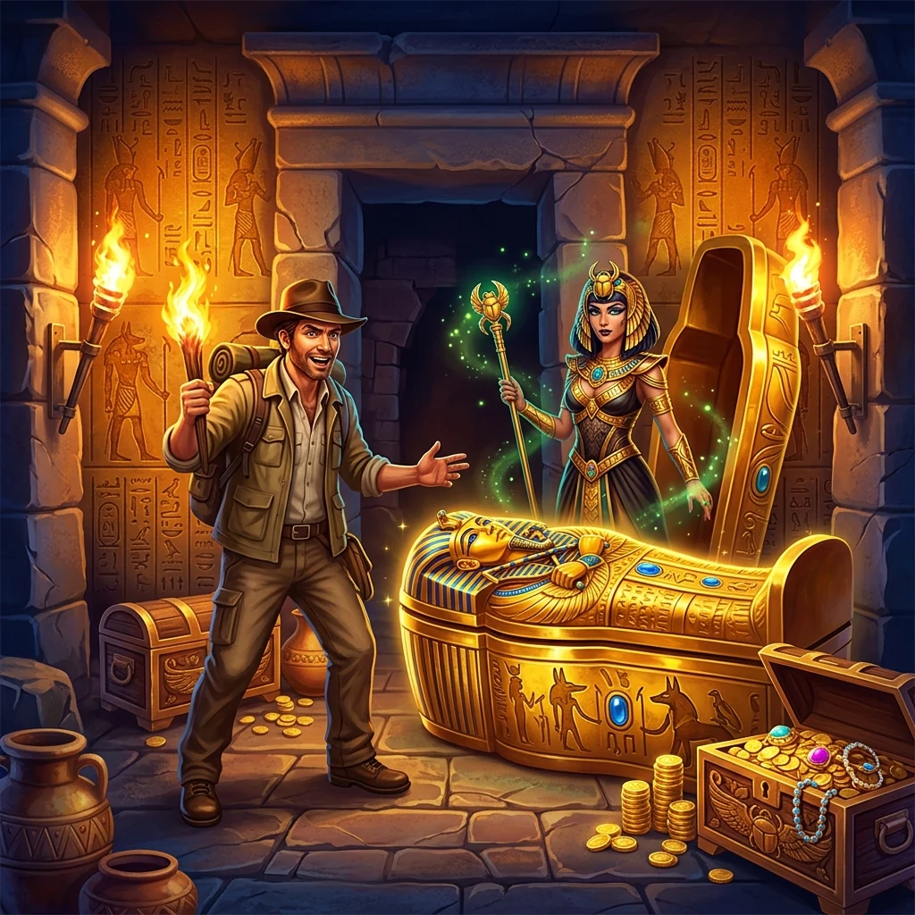 John Hunter Tomb Scarab Queen sur InstantCasino